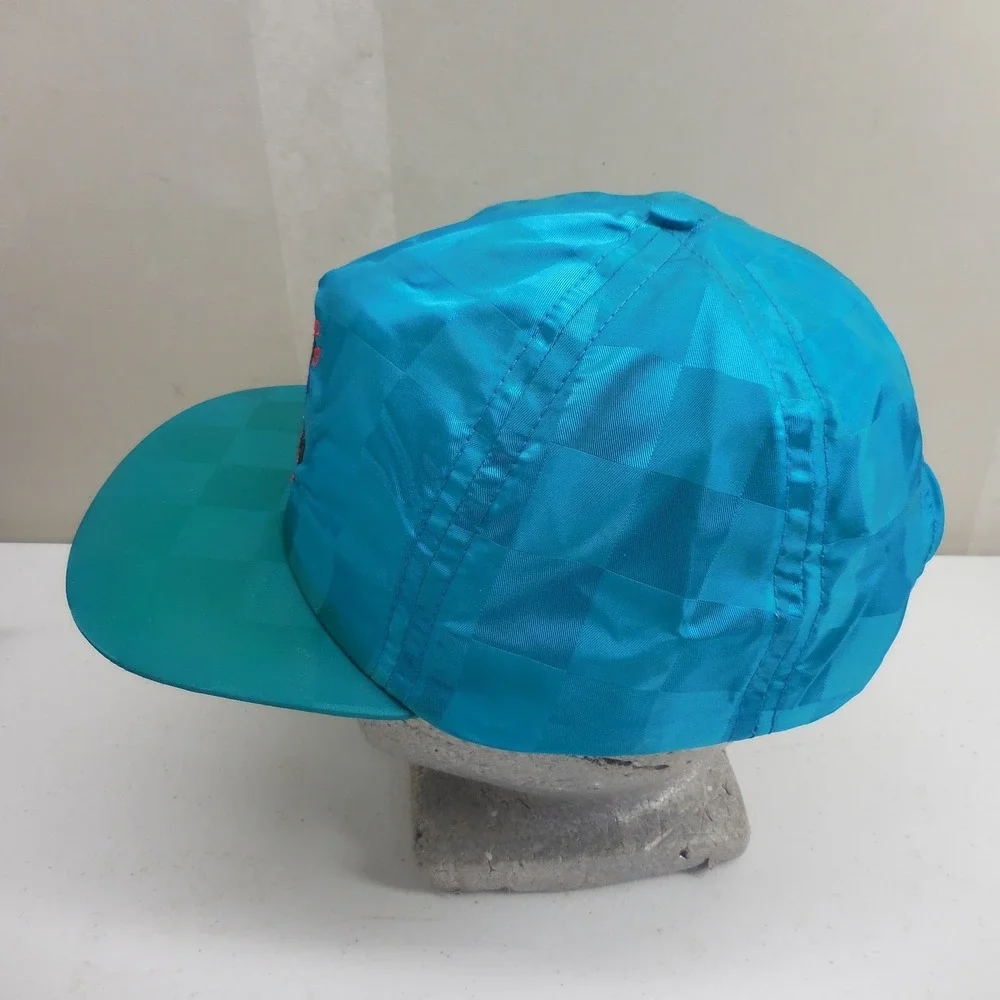 Vintage Texaco Havoline Grand Prix of Denver Snapback Hat Racing Teal 90s USA